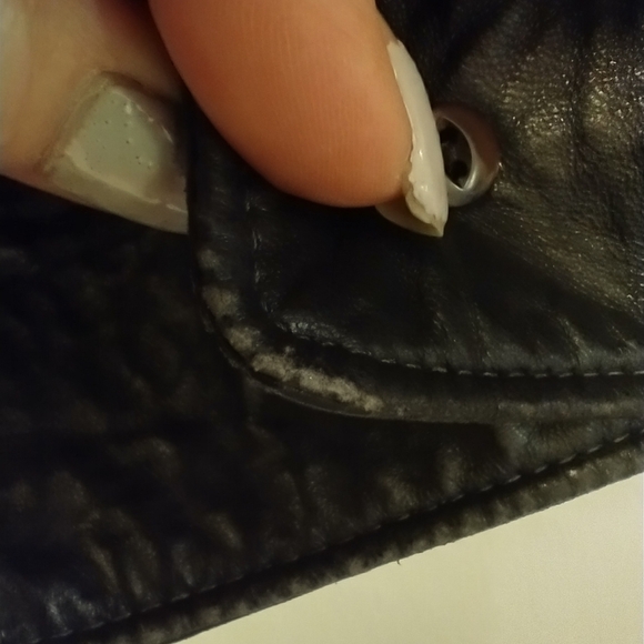 Vintage Designer Leather jacket - Picture 6 of 15